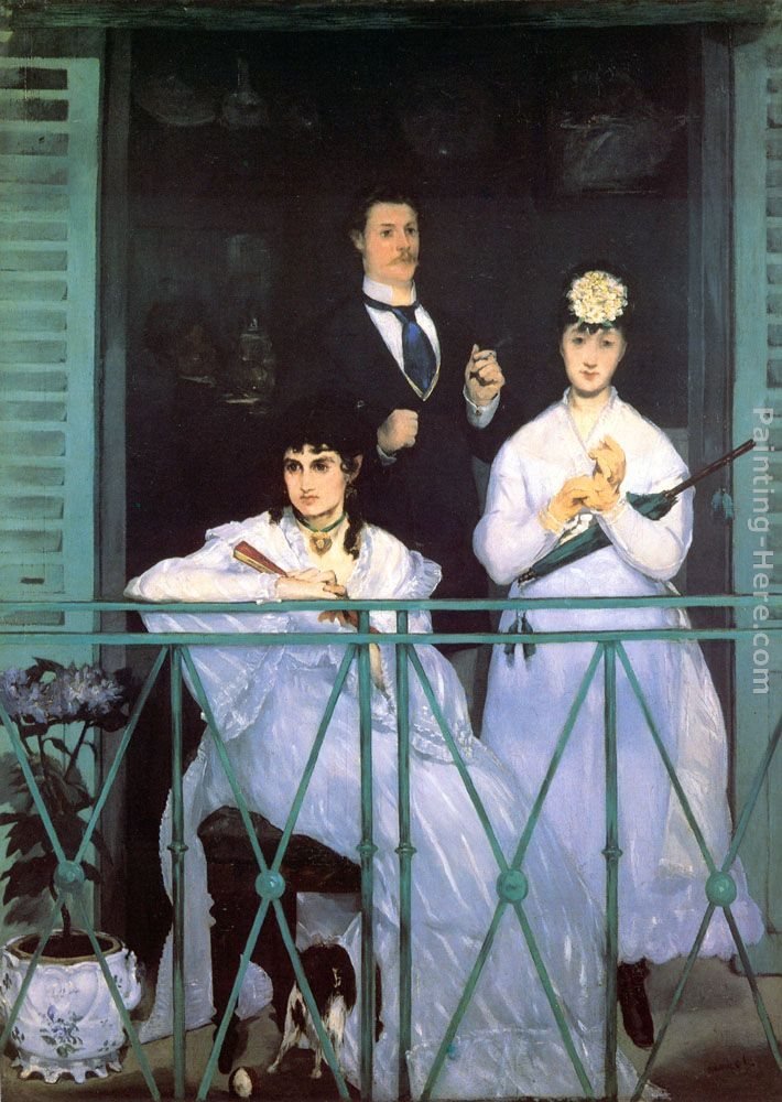 Eduard Manet The Balcony